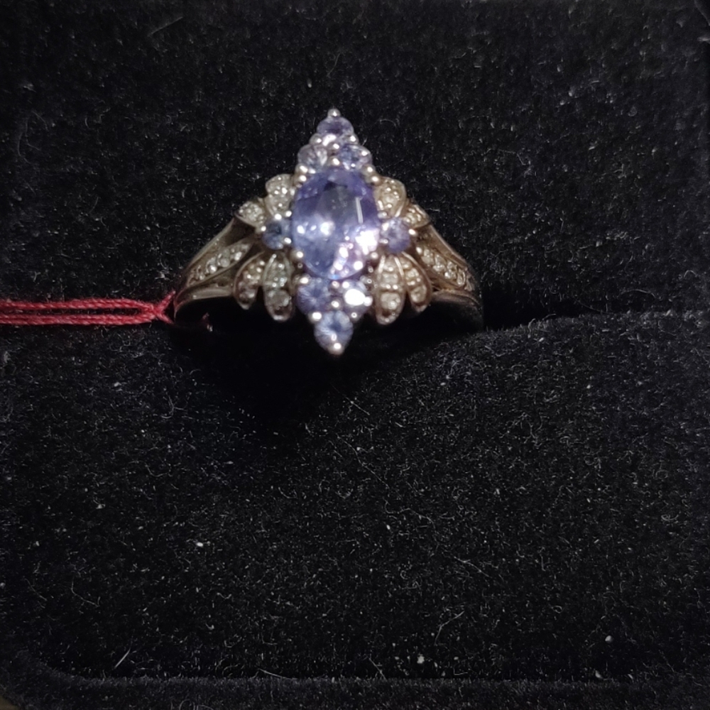 TANZANITE Sterling Silver Ring